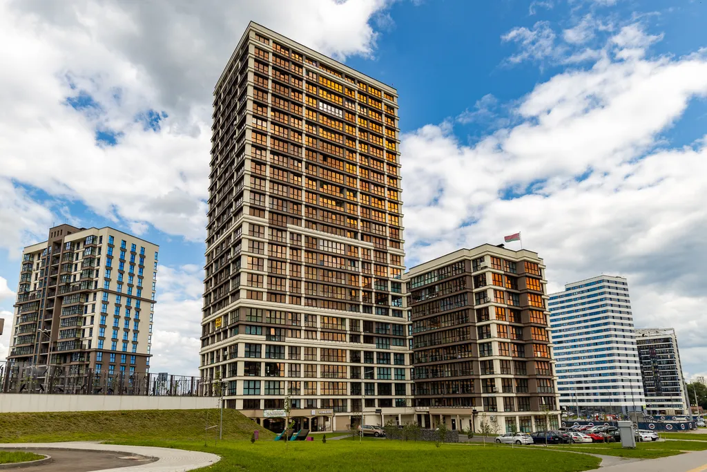 Уютная студия в Minsk World