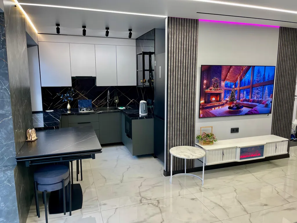 Уютная квартира на набережной реки