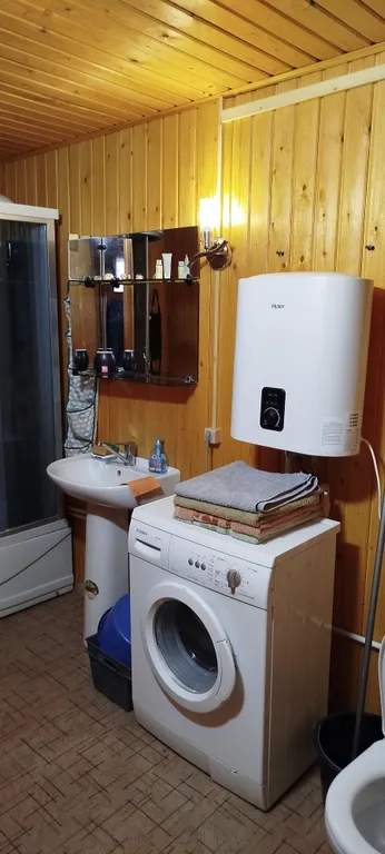 Уютный деревянный дом с мансардой и русской печкой