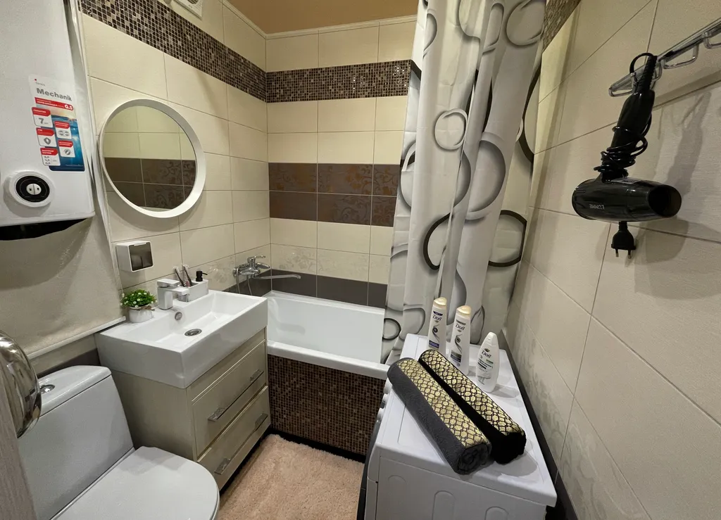 Уютная трёхкомнатная квартира в центре города