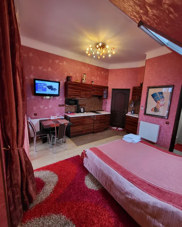 Апартаменты с кухней балконом