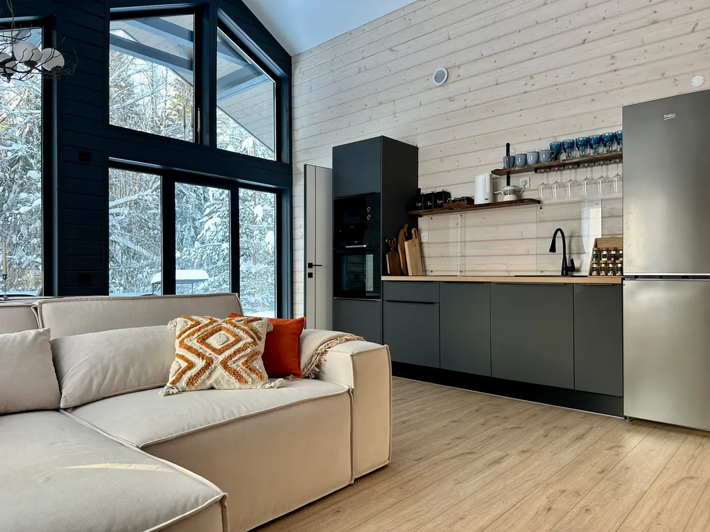 Дом ДАЧА №8 с мастер-спальней и видом на лес