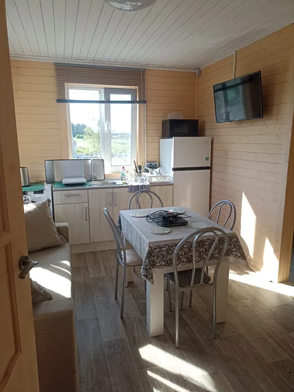 Уютный домик Островок с баней на дровах