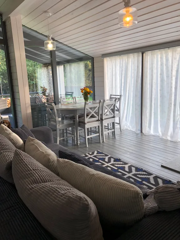 Райское гнёздышко с камином