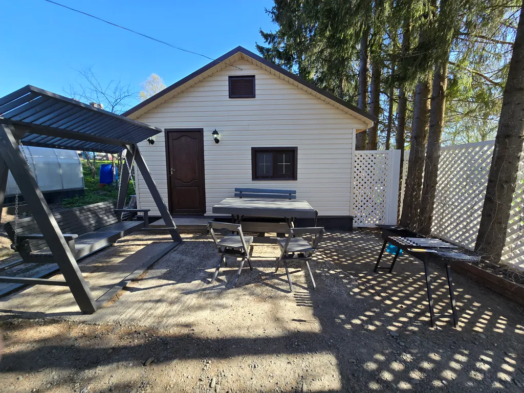 Дом с русской жаркой баней в Карелии