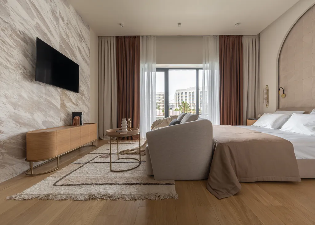 Марисоль Янтарь Однокомнатная резиденция с видом на бассейн