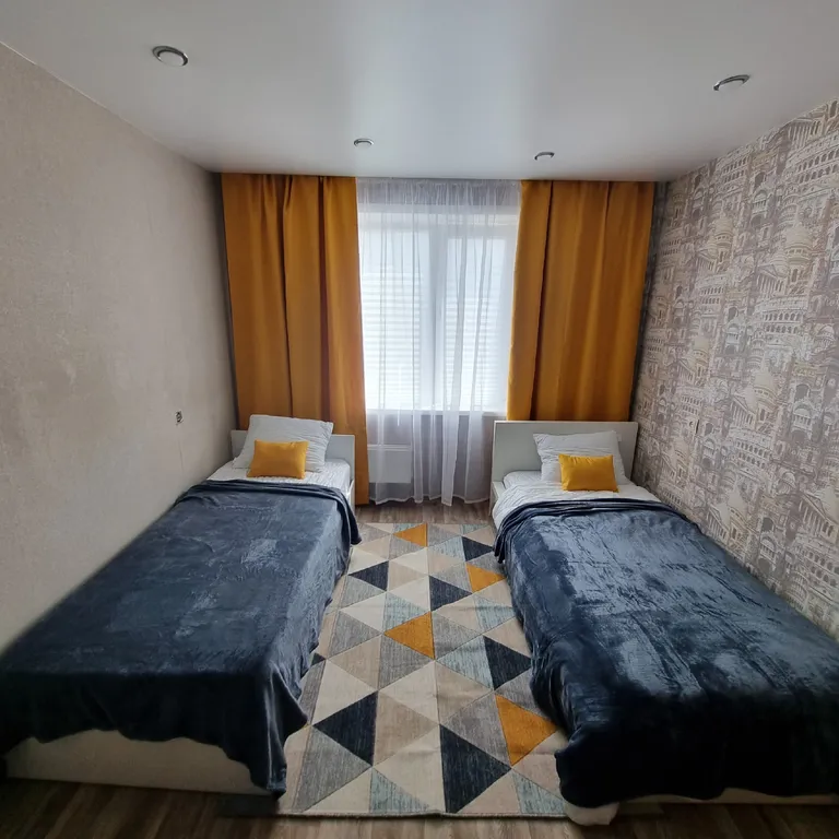 Двухкомнатная квартира комфорт класса-4 раздельных спальных места