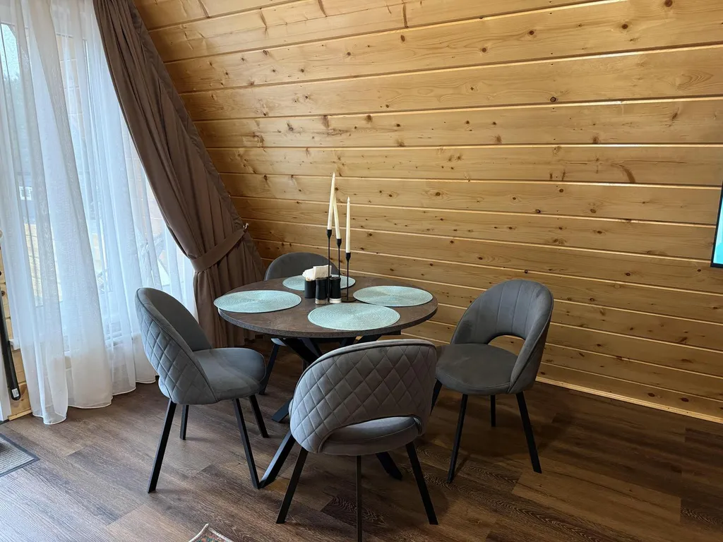 A-frame Петрол домик из дерева 4х местный