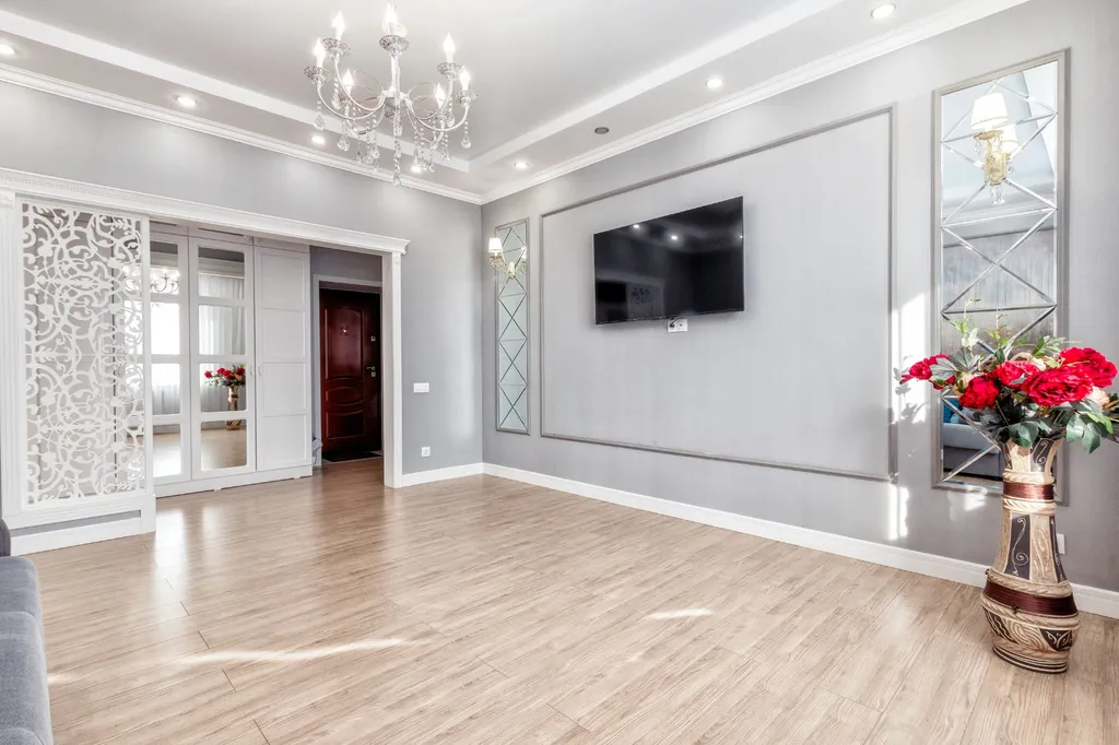 Светлая квартира в новом доме