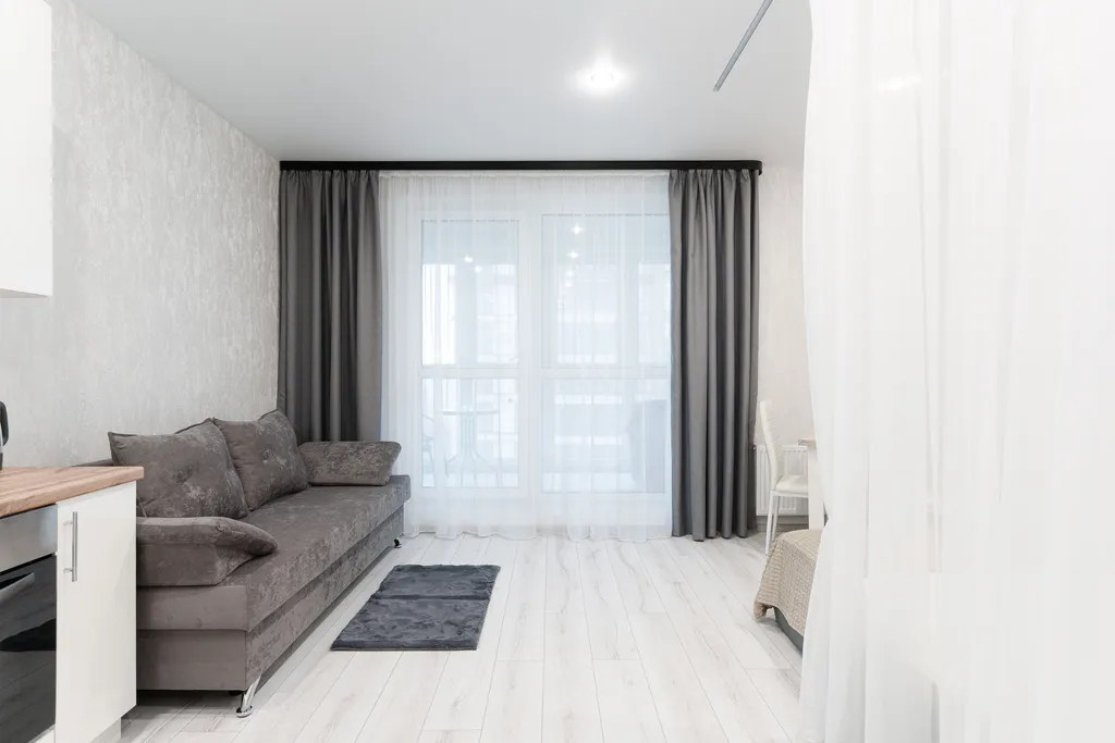 Апартаменты с видом на город в районе Минск мир