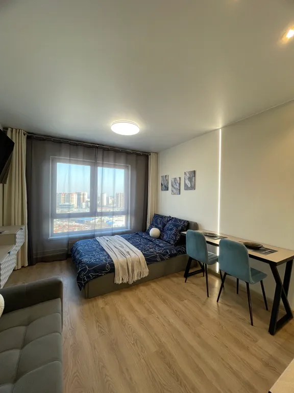 Новая уютная студия с панорамным видом