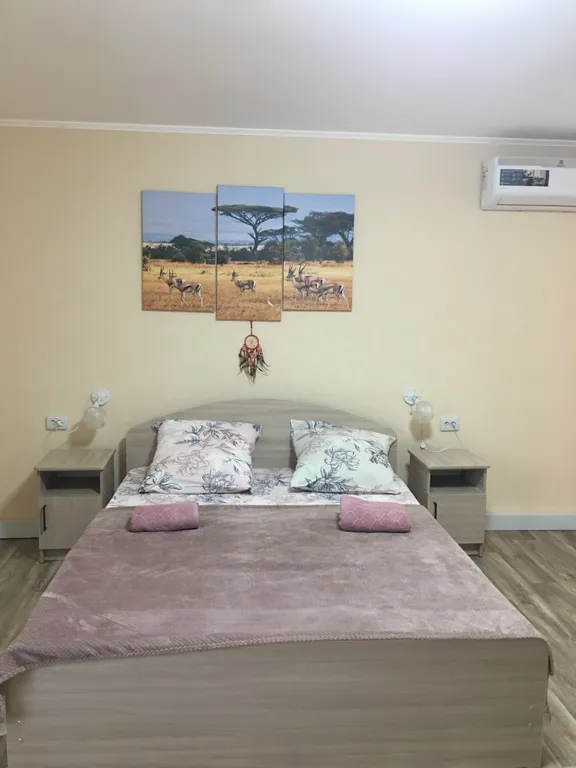 Уютный номер для семейного отдыха с кухней и ванной