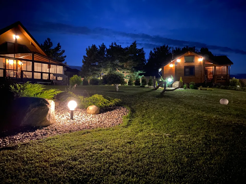 Дом-баня с видом на Волгу