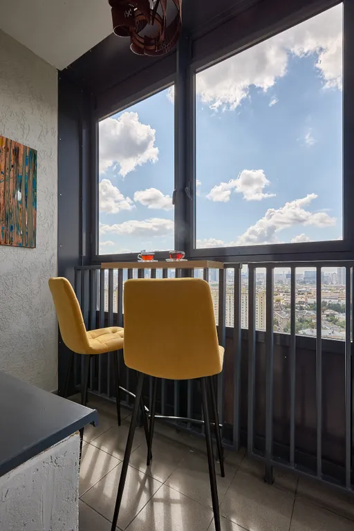 Квартира Яркая панорамная квартира на Беговой — Москва