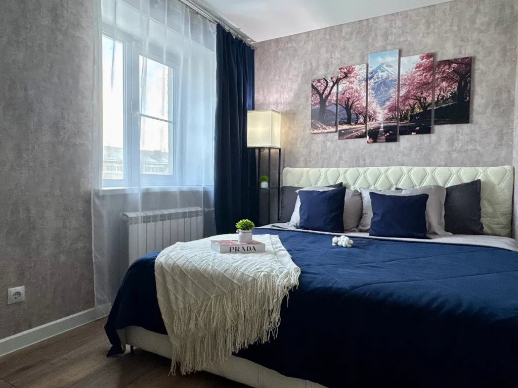 Квартира в центре. Парк! Бесконтактный заезд 24/7! Кровать King Size