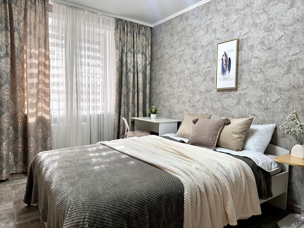 Просторная уютная трёхкомнатная квартира