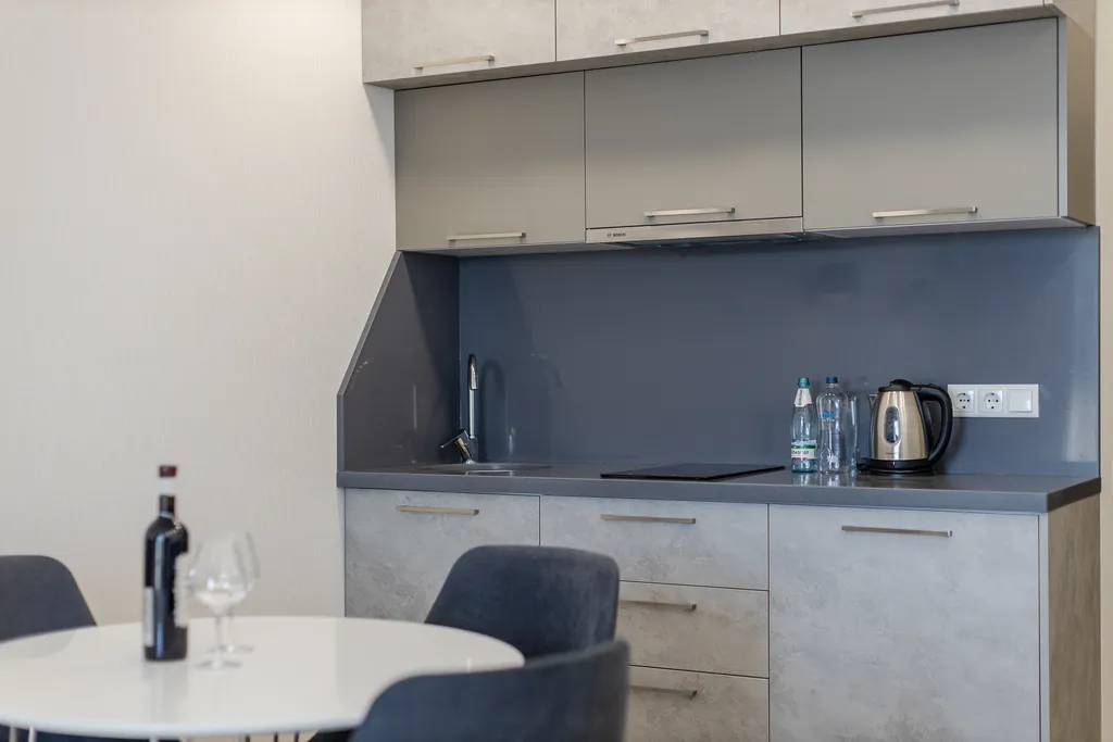 Апартамент студия с видом на море и парк