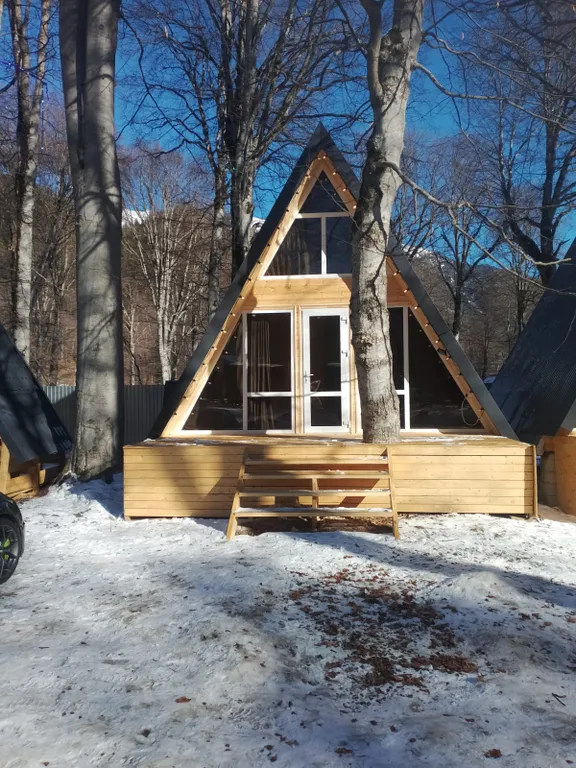 Коттедж Уютный коттедж с видом на горы и лес — Архыз