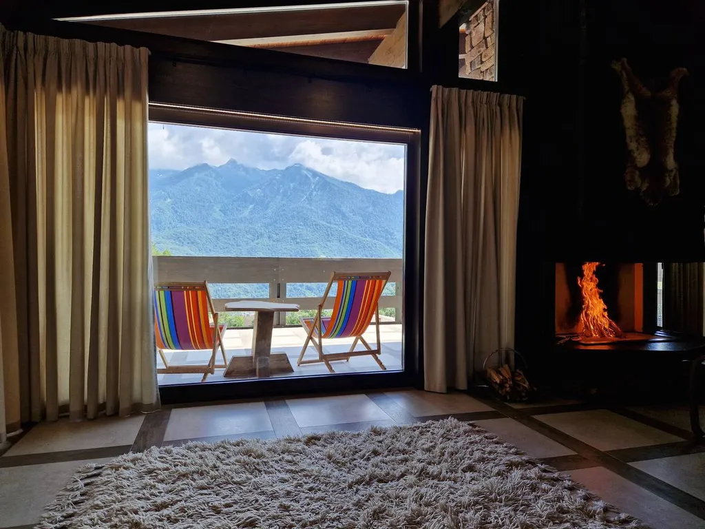 Эксклюзивный отдых в шале с захватывающими видами на горы