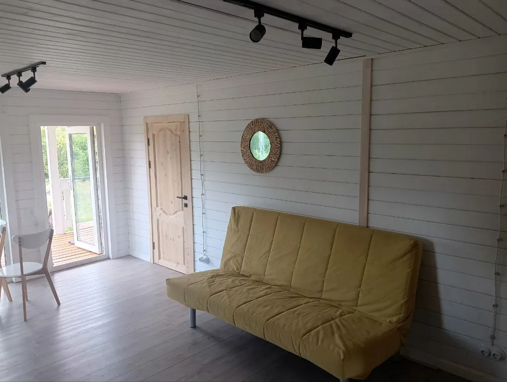 Дом с сауной и камином у леса в Карелии