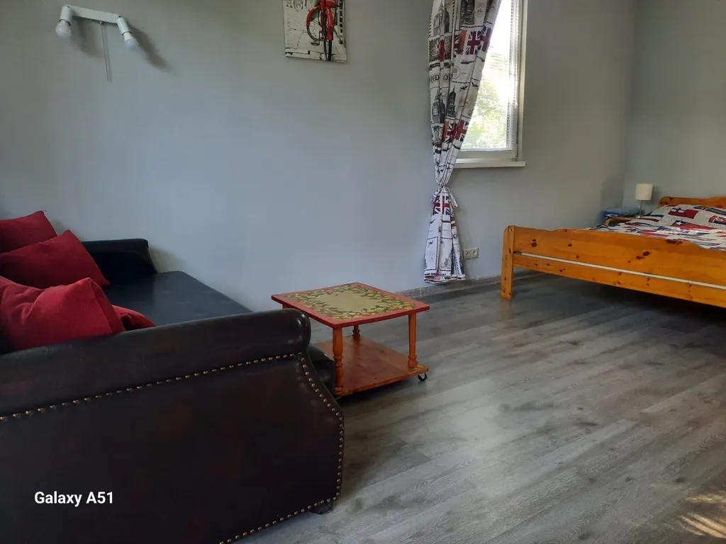 Студия с видом на лес и море