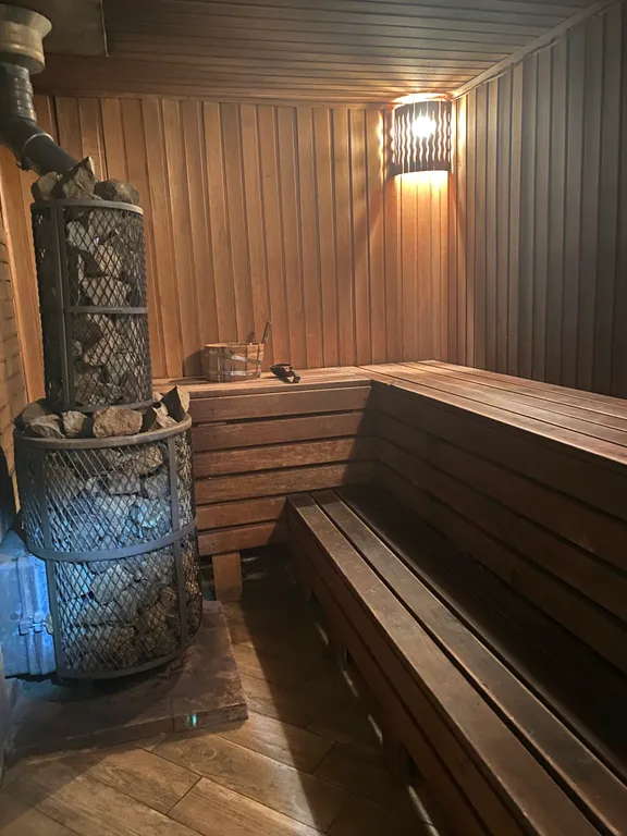 Уютный загородный дом с русской баней на дровах