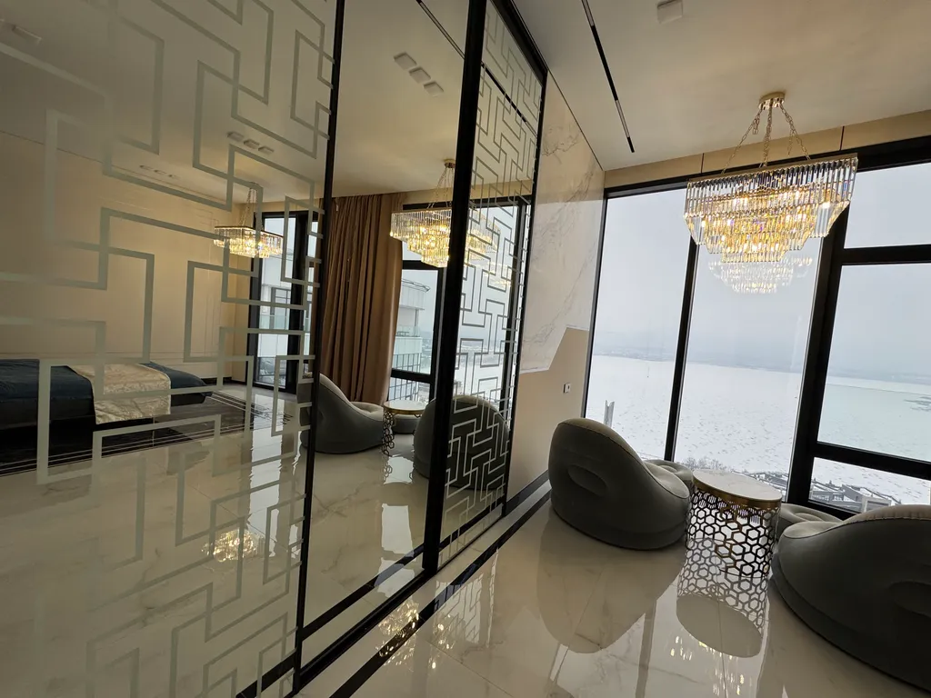 Небо22, номер в Пентхаусе с самым роскошным видом в центре