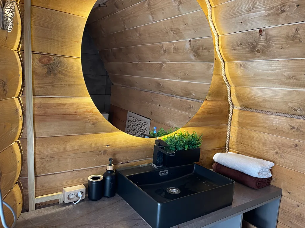 Уютный домик A-frame