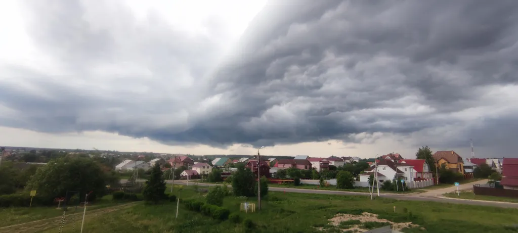 Современный дом с видом на лес