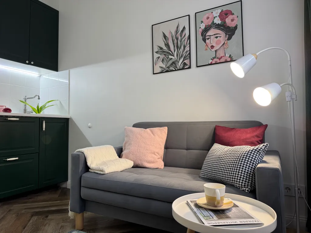 Квартира Современные 1-комнатные апартаменты, 2 кровати — Москва