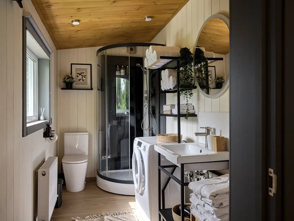 Медовый - дом с баней и чаном