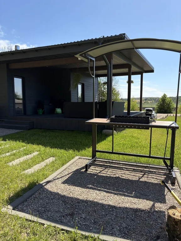 Новый финский дом Finn.Domm | 7км Гродно | Сауна | Чан | BBQ | Лес