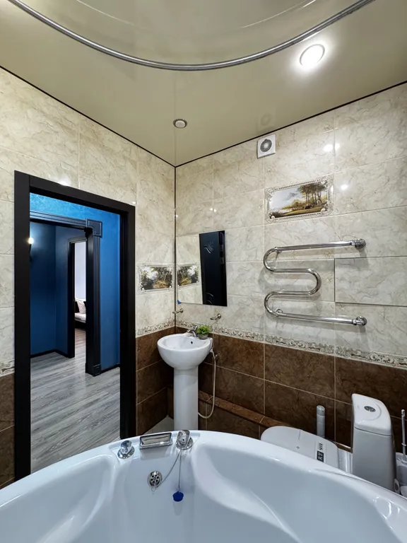 1-комнатная квартира с большой ванной