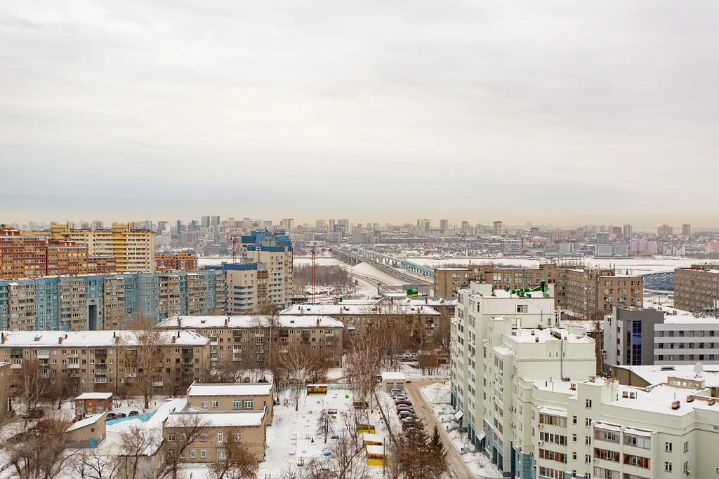 Квартира Уютная квартира у метро с красивым видом на город — Новосибирск