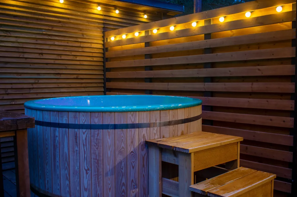 Коттедж Рускеала с сауной и видом на озеро