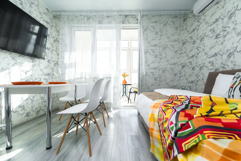 Квартира Квартира Просторная студия в ЖК Огни Анапы — Анапа