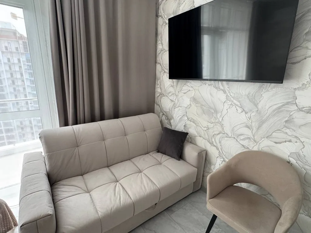 Семейная студия с балконом и видом на море