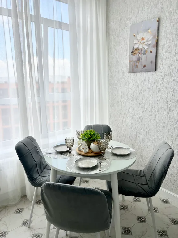 Уютные апартаменты в жилом комплексе комфорт-класса с видом на горы