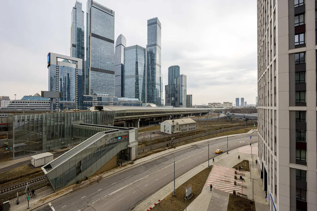 Квартира Просторная квартира с видом на Москва-Сити — Москва