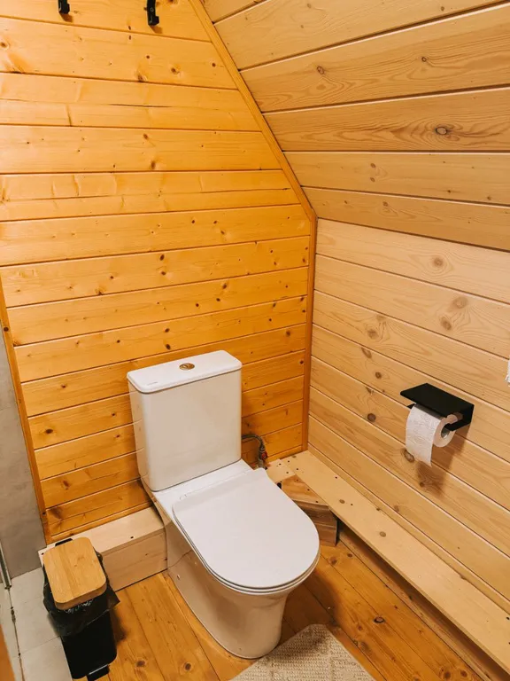 Загородный комплекс с бассейном, баней на дровах и горячим чаном