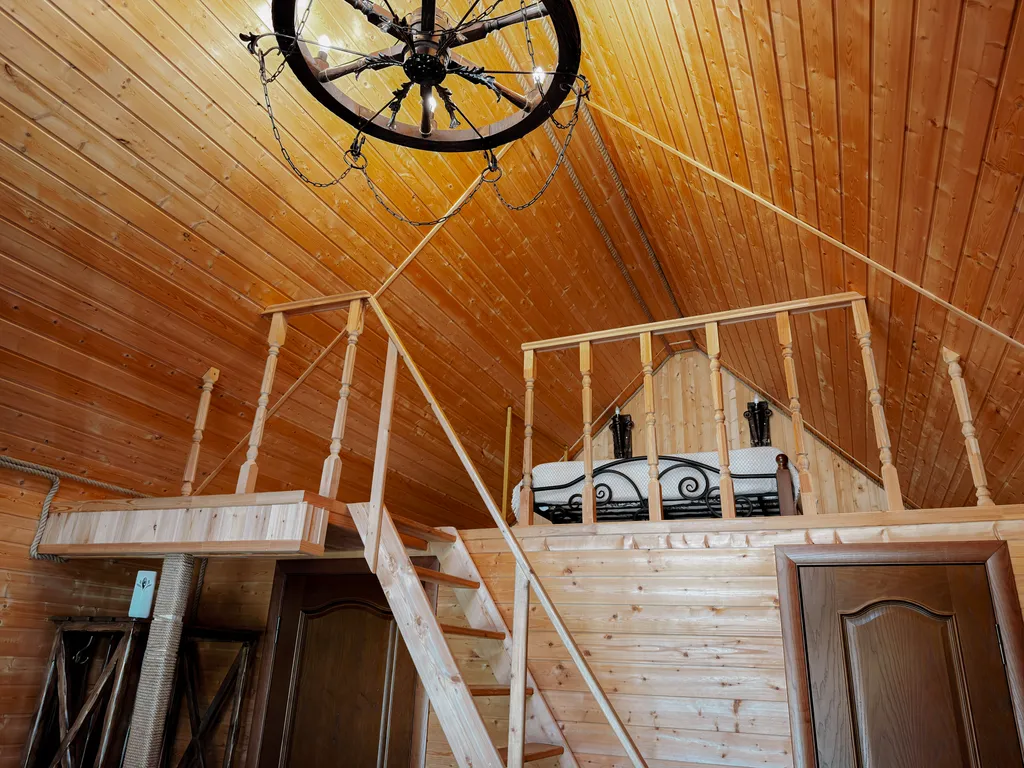 Коттедж Коттедж Улучшенное шале — Архыз