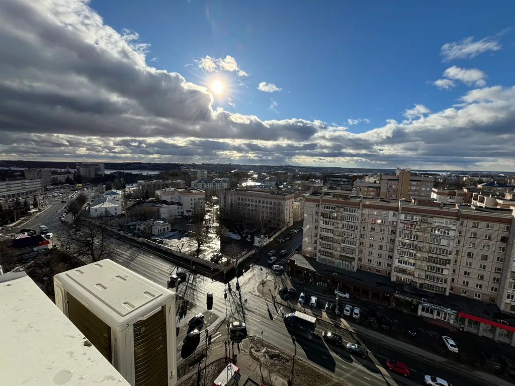 Квартира с панорамным видом на город