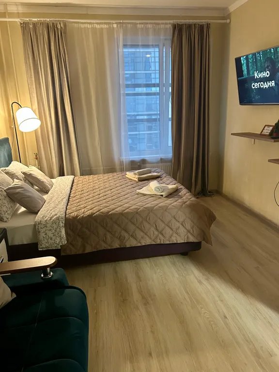 Квартира Квартира Апартамент deluxe с панорамной лоджией — Санкт-Петербург