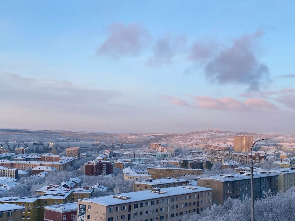 Уютная квартира почти в центре города с потрясающим видом на залив