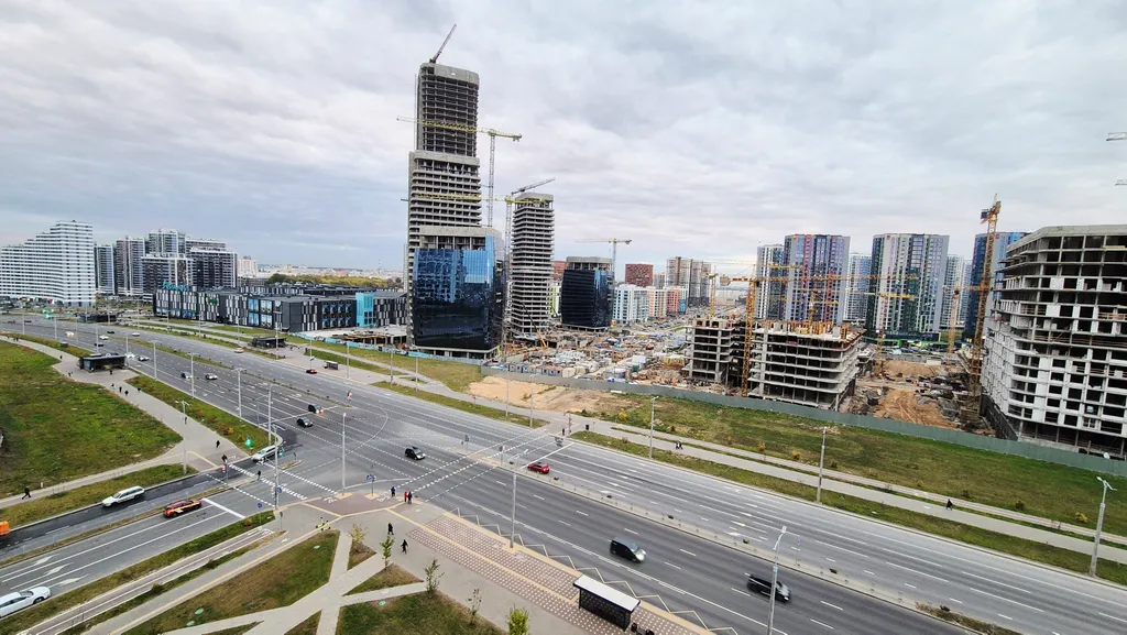 Квартира Апартаменты у метро Аэродромная 2+2 с шикарным видом — Минск