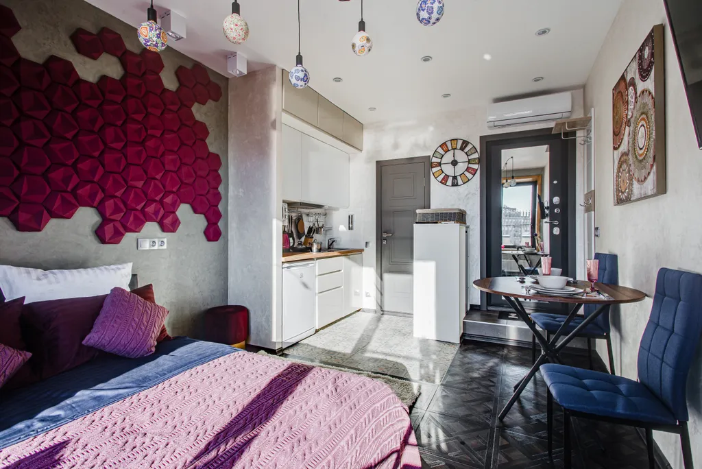 Квартира Квартира Стильная студия в ЖК Маяковский — Москва