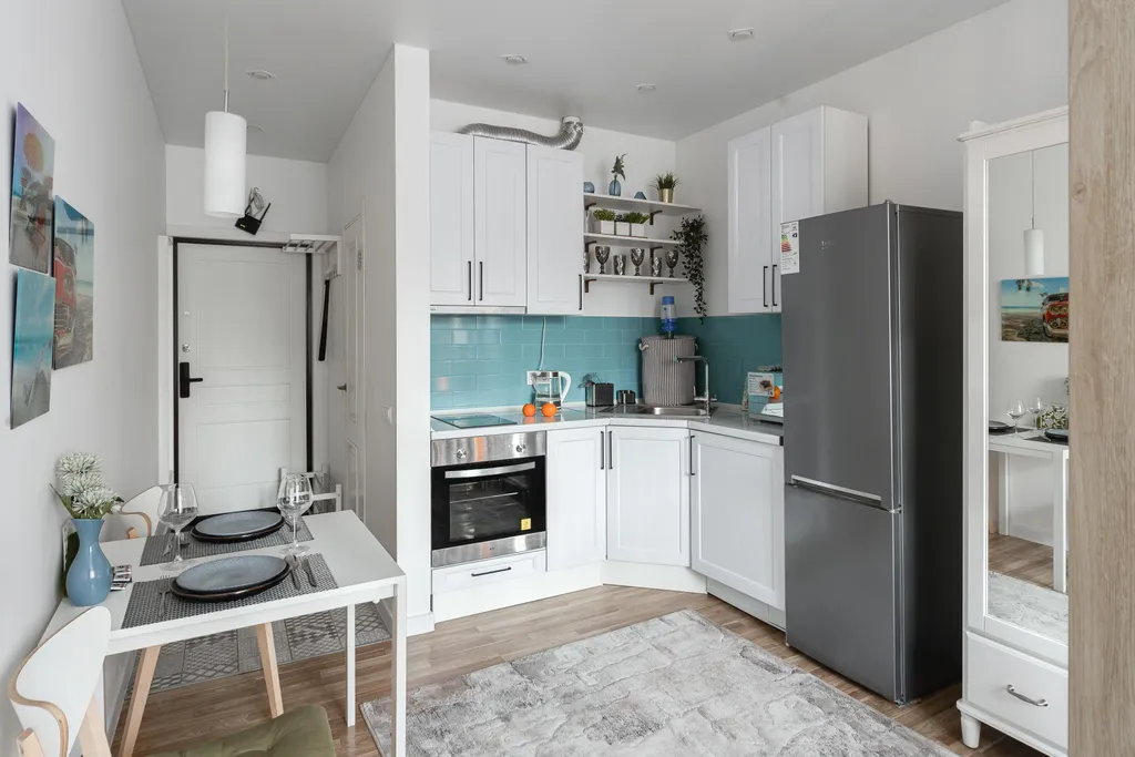 Аппартаменты Blue с кроватью-подиумом