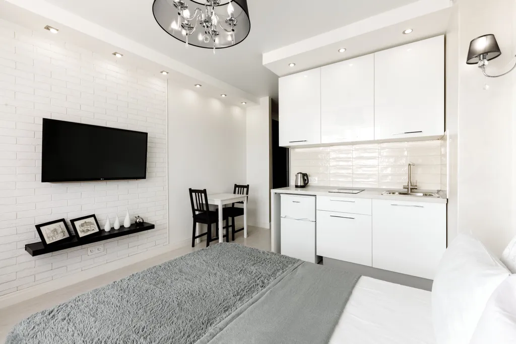 Уютный апартамент в центре с отличным видом на город