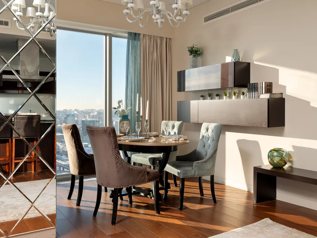 Oko Avior 24 этаж, панорамный вид, шикарные закаты