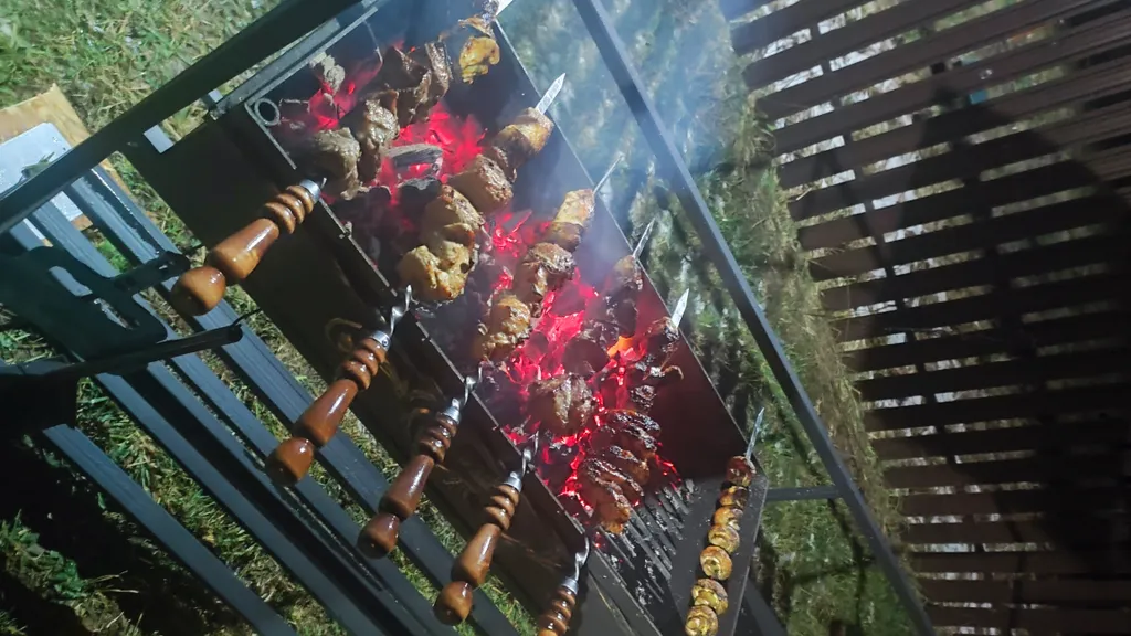 Дом А-фрейм с банным чаном